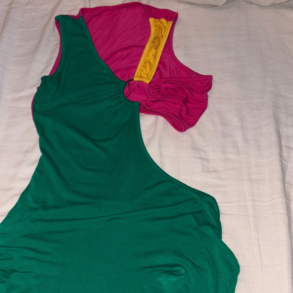 Colorful Sleeveless Dress